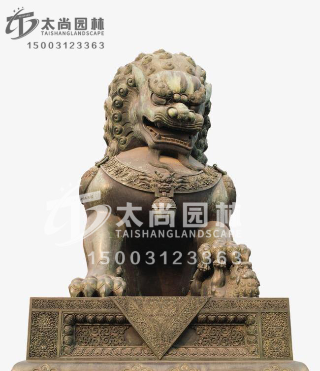 石狮子雕塑-ga黄金甲雕塑