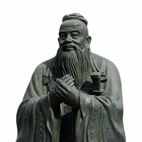 孔子雕塑-孔子石雕-校园雕塑定做-ga黄金甲雕塑